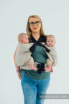 Porte-bébé jumeaux LennyTwin Peanut butter