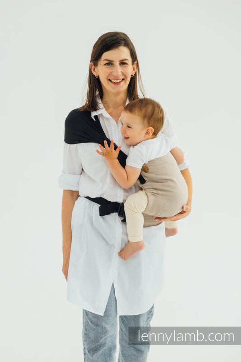 Porte-bébé jumeaux LennyTwin Peanut butter