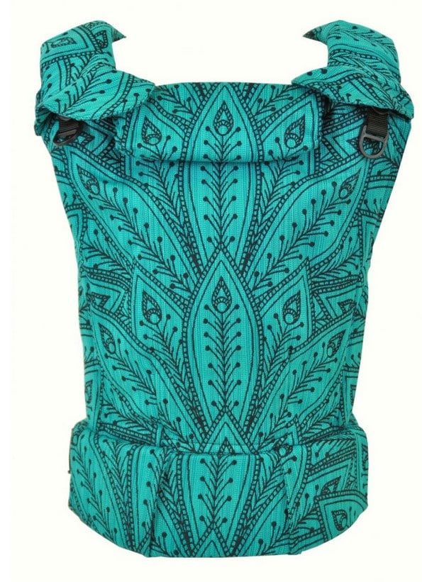 acheter-louer-porte-bébé-Monilu-Uni-Plus-Peacock-smaragd